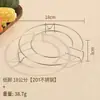 Rack de Cozimento a Vapor de Aço Inoxidável Não Magnético de Três Pernas para Venda por Atacado, Grelha para Panela Elétrica de Arroz Doméstica, Rack de Cozimento a Vapor com Pés Altos, Gaveta para Cozimento a Vapor