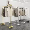 Tienda de Ropa Perchero de Lujo para Ropa, Exhibidor de Ropa para Hombre y Mujer, Perchero de Barra Única para Interiores de Celebridad de Internet, Tendedero para Ropa de Balcón en Casa