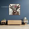 Amazon Transfronteiriço 5D Vaca Broca Redonda Broca Completa Animal DIY Pintura de Diamante Adulto Iniciante Pintura Decorativa Fábrica Direta