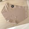 Ropa interior deportiva invisible sin costuras para mujer seda de morera 7A antibacteriana para dama cintura para niña transpirable seda de hielo verano mayoreo