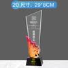 Troféu de Cristal Troféu Resina Equipe Criativa Vidro Infantil Cinco Pontas Estrela Honra Medalha Competição Lembrança de alta qualidade