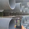 Fabricante de riego agrícola de PVC vende al por mayor tuberías subterráneas de agua grises para riego de jardines, tuberías de plástico de gran diámetro 160 para riego por aspersión