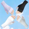 Guantes de Protección Solar para Mujer Verano Resistentes a UV Antideslizantes Ciclismo Tranvías Conducir Delgados de Sombrilla Pantalla Táctil Guantes de Seda de Hielo para Hombre