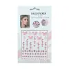 Transfronterizo Nuevo 3D Magia Hada Estéreo Mariposa Pegatinas Faciales Pegatinas de Diamante Pegatinas de Diamante para Maquillaje Pegatinas de Perlas Accesorios Faciales