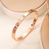 Pulsera de trébol de cuatro hojas con diamantes transfronteriza Europa y Estados Unidos estrellas de acero inoxidable chapado al vacío de 18k combinación de pulsera venta al por mayor de fábrica