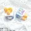 Bolso Baguette de Anime Tridimensional DIY Hecho a Mano Pegamento Cremoso Resina Accesorios Pequeños Hebilla de Zapato con Agujero Material para Joyería Venta al por Mayor