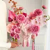 Serie Flores Espléndidas de Año Nuevo Cubo para Abrazos Ramo de Nochevieja Caja Redonda para Regalo DIY Arreglo Floral Cubo Venta al por Mayor