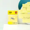 Deli 9076 nota 100 n vezes Livro de mensagens de nota Papel de nota simples Nota adesiva para Escritório estudantes atacado