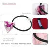 Jiarui Joyería Nueva al por Mayor Triángulo Geométrico Acetato Alta Elasticidad para Mujer Transfronterizo Más Vendido Negro Goma para el Cabello