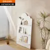 Estantería Minimalista Nórdica Ins de Pie Estante de Pared para Exhibir Libros y Periódicos Estante de Almacenamiento para Revistas Libros Ilustrados Revistas de Celebridades de Internet Vintage