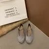 Sapatos Mary Jane com Fivela T para Mulheres 2026 Nova Coleção de Primavera Estilo Britânico Retrô Moda Tendência Versátil Aumenta a Altura com Solas Macias