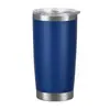 Comercio Exterior Amazon Taza de Coche de Doble Capa de 20 oz Acero Inoxidable 304 Aislamiento Térmico y Conservación del Frío Portátil Montado en Coche Taza de Cerveza al Vacío