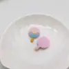 Comida y Juego Piruleta Degradada Helado Parche de Resina Accesorios para el Cabello diy Goma Elástica Pegamento en Crema Material para Funda de Teléfono Móvil