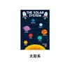 Pôster Cognitivo de Iluminação em Inglês para Crianças Educação Infantil Pré-Escolar Quadro de Parede Alfabeto Números Cores Hora Conjunto de Adesivos de Parede
