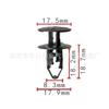 Fivela de servo de carro atacado fornecimento de peças de automóvel fivela de para-choque adequada para Renault Opel GM B349