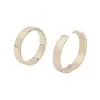 Suministro de Anillos para Calendario de Escritorio de Aleación de Zinc de 25 mm Anillos Abiertos para Calendario de Escritorio Anillos de Encuadernación de Hojas Sueltas Fácil de Abrir y Cerrar Hebilla de Anillo para Dedos DIY