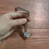 Gancho Trasero de Puerta Gancho de Pared Colgar y Usar Gancho en Forma de Z Gancho Doméstico Gancho para Barandilla de Tinta