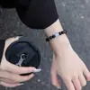 Pulsera de Ágata y Aguamarina para Mujer, Pulsera Hidratante para Hombre, Cuentas de la Fortuna de Cristal para Deficiencia de Agua, Pulsera de Pareja para el Año del Caballo