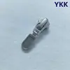 Zíper YKK Não. Zíper de metal com 5 dentes e cabeça de zíper automática quadrada para carcela de roupas e botas