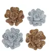 Venda Direta de Fábrica de Novas Flores Tridimensionais para Sapatos, Acessórios de Flor Rosa com Strass Completo, Sapatos Femininos Versáteis, Acessórios de Roupa de Alta Qualidade, DIY