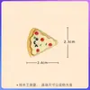 Brinquedos de Comida de Desenho Animado Acessórios para Joias DIY Resina Criativa Desenho Animado Sushi Pão Pizza Resina Materiais para Joias Artesanais