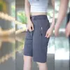 Pantalones Cortos Casuales para Hombre Verano Delgados Sueltos Pierna Recta Largo hasta la Rodilla Modernos Versátiles Cuatro Bolsillos Transpirables Casuales de Largo Medio para Hombre