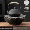 Estufa de Inducción para Hacer Té Hogareña Estufa Eléctrica de Cerámica Utensilios para Hacer Té Juego Completo Té de la Tarde Té Aromático Juego de Té Traje Tetera de Vidrio para la Salud