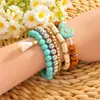 Diseño Personalizado Transfronterizo Europeo y Americano, Varios Estilos de Pulseras de Cuentas, Joyería Retro Bohemia de Múltiples Capas