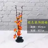 Plato de Sashimi Decoraciones Decorativas Bambú Seda Adornos Estilo Japonés Valla de Bambú Plato Creativo para Sushi Cocina de Hotel Productos Tejidos