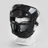 Capacete Sanda máscara removível espessado protetor capacete de luta adulto equipamento de proteção artes marciais cobertura de cabeça boxe