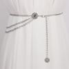 Cadena de cintura falda de mujer abrigo estilo Chanel cadena de suéter de metal cinturón cadena de pantalones estilo ins traje decorativo adelgazante