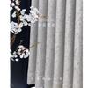 Tecido Jacquard de Alta Precisão Rose Story Personalizado, Estilo Moderno de Luxo Leve, Cortinas Prontas de Alto Nível para Sala de Estar e Quarto, Shaoxing
