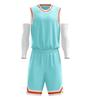 Uniforme de equipe de competição super atacado, camiseta de treinamento esportivo, uniforme de basquete americano para equipe, terno masculino e feminino, respirável estampado