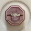 Anel de Coração Estilo Minimalista para Mulheres, Design Aberto Ajustável, Design de Nicho, Joia Versátil Nova de Luxo de Alta Qualidade