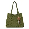 Bolsa Feminina Transfronteiriça de Bolinhas Doces 2026 Verão Nova Tendência Versátil Grande Capacidade Bolsa de Ombro Bolsa de Mão Bolsa Tote