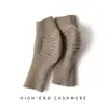 Rodilleras de Cachemira Pura Gruesas y Cálidas de Invierno para Articulaciones Frías de Piernas Mayores, Rodilleras de Cachemira para Ciclismo para Hombres y Mujeres
