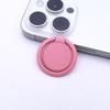 Novo Macaron Cor Sólida Anel Suporte Celular Fivela Anel 360 Rotativo Suporte de Mesa Presente