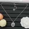 Conjunto Estilo Chanel 2025 con Fotos Reales, Collar Doble C Incrustado con Diamantes Ovalados para Mujer, Collar Multicapa, Pendientes Ovalados para Mujer, Venta al por Mayor