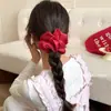 Nueva Banda Elástica de Malla Fresca y Dulce para el Cabello para Mujer Estilo Coreano Organza Diadema de Alta Gama Corazón de Niña Accesorio de Cabello de Hada