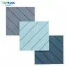 Paneles Absorbentes de Sonido de Lana de Madera Ecológicos Transfronterizos para Salas de Conciertos, Auditorios, Salones Multifuncionales, Decoración de Paredes y Techos Interiores, Retardantes de Llama