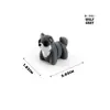 Juguete Popular Transfronterizo Impreso en 3D, Decoración de Micro-Paisaje de Animales Realistas, Figura Articulada Múltiple, Modelo Lindo de Animal Pequeño