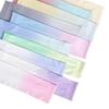 Mangas de Hielo Color Degradado Mangas de Verano Protección Solar Mangas de Hielo de Seda para Mujer Mangas para Manos de Mujer Protección para Brazos Delgada Protección Solar Mangas de Hielo