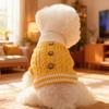Petcircle Círculo para Mascotas Ropa para Perros y Gatos Pet Supplies Suéter Grueso Cálido de Otoño e Invierno Nuevo