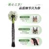 Pinza Trenza Peluca Femenina Cabello Natural Artificial Trenza Retorcida Borla Tinta Nuevo Chinoiserie Trenza Retorcida Peluca Trenza Cola de Caballo