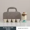 Juego de Té Pequeño para Viaje, Set Pequeño para Uso al Aire Libre, Tetera y Taza Portátil Personal, Taza Portátil de Cerámica de Preparación Rápida