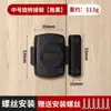Parafuso de porta de vidro de liga de zinco Fivela de porta Anti-roubo Trava de banheiro Quarto Anti-bloqueio Artefato Primavera Trava de porta Fechadura Fechadura de porta
