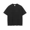 Tendencia de Cadena Personalización Algodón Puro Lavado Vintage Camiseta de Hombre Oversize Corte Holgado 275g Camiseta de Marca Retro Tendencia para Hombre