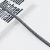 Cuerda de Tira de Vidrio Tubo Redondo de Pedrería Transfronteriza Accesorios para Joyería Accesorios para Ropa Línea de Corbata de Moño Tubo de Pedrería Venta al por Mayor