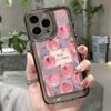 Pintura al óleo Tulipanes Rosas Adecuado para iPhone 17 Pro Max Funda para teléfono Anticaídas 16 Apple 13/15 Simple 14