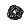 Anillo para el pelo de satén con estampado de leopardo en blanco y negro, elegante, estilo coreano, para mujer, estilo retro, combina con todo, con cuerda para el pelo, accesorios para el cabello